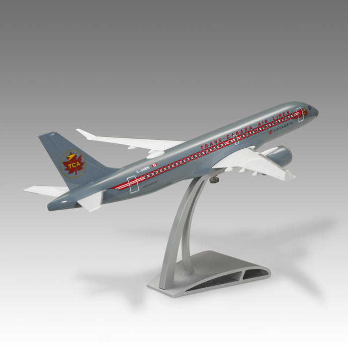 Air Canada A220-300 (TCA livery) Aircraft Model in 1/100 Scale